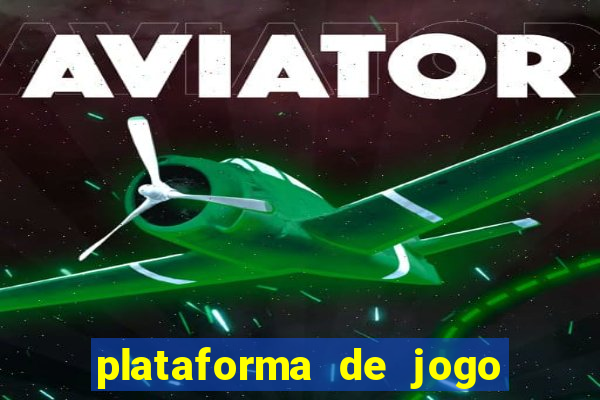 plataforma de jogo nova pagando